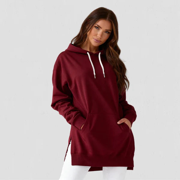 Vestido sudadera Oversized para mujer – Algodón ultra suave