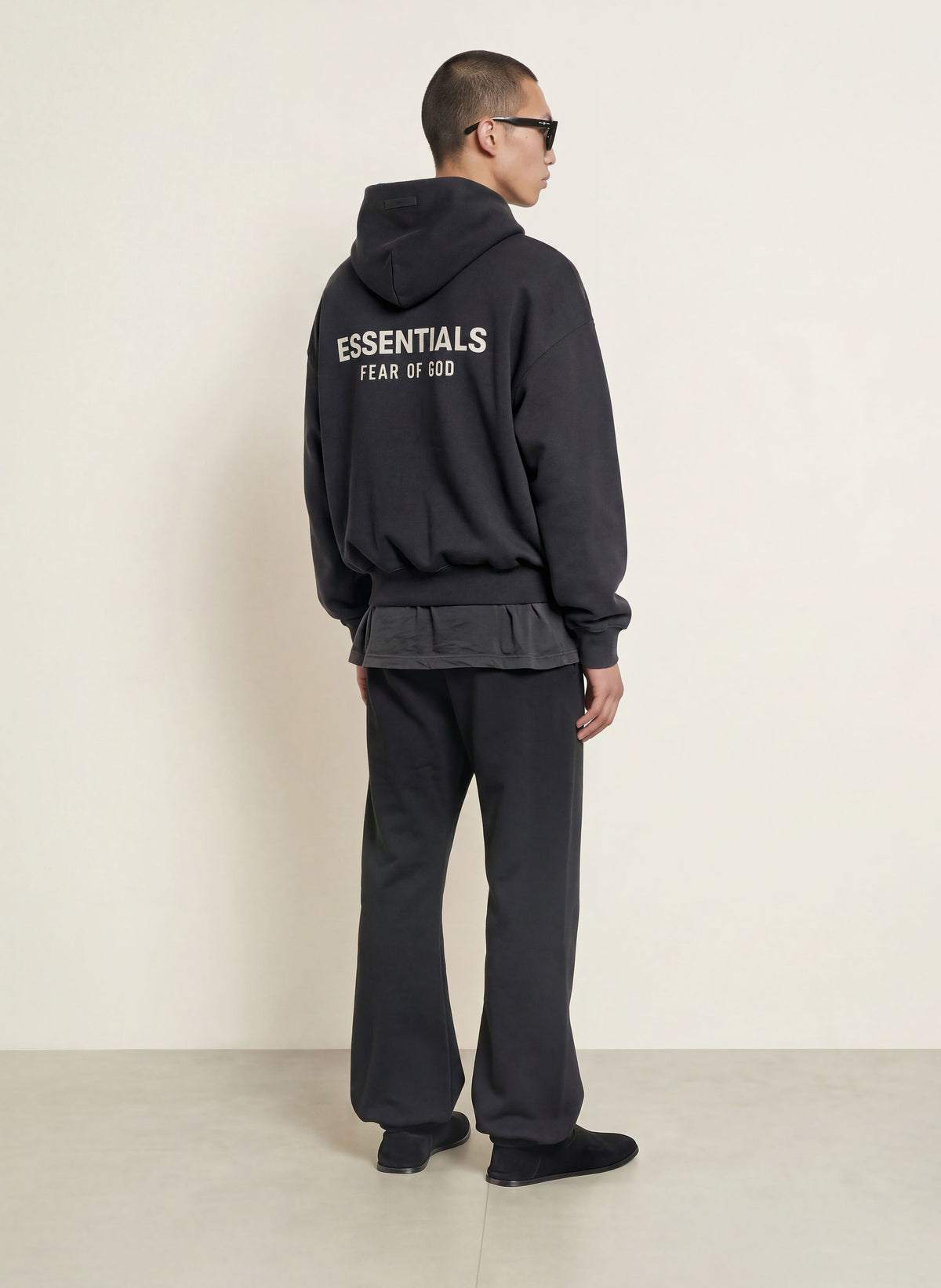ESSENTIALS - FEAR OF GOD Unisex Hoodie - Black