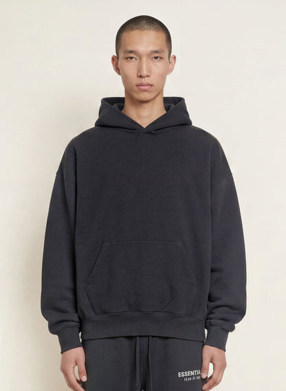 ESSENTIALS - FEAR OF GOD Unisex Hoodie - Black