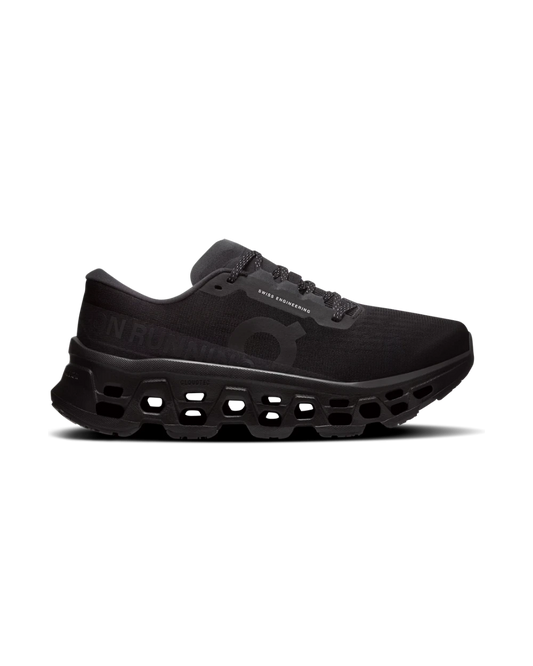 👟 On Cloudmonster 3 Black Unisex Running Shoes