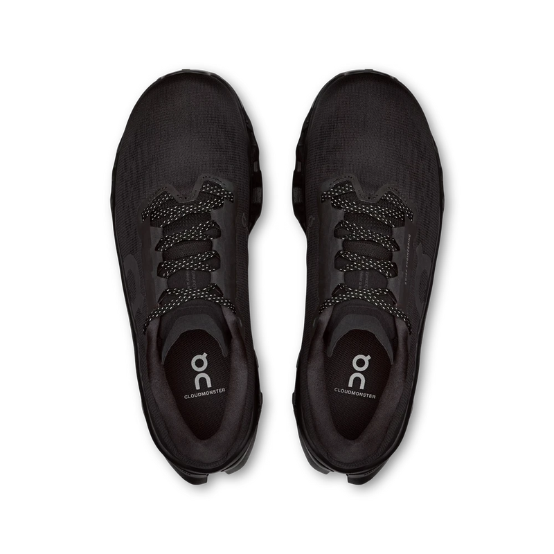👟 On Cloudmonster 3 Black Unisex Running Shoes