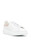 Alexander McQueen Oversized Unisex Sneakers White Pink