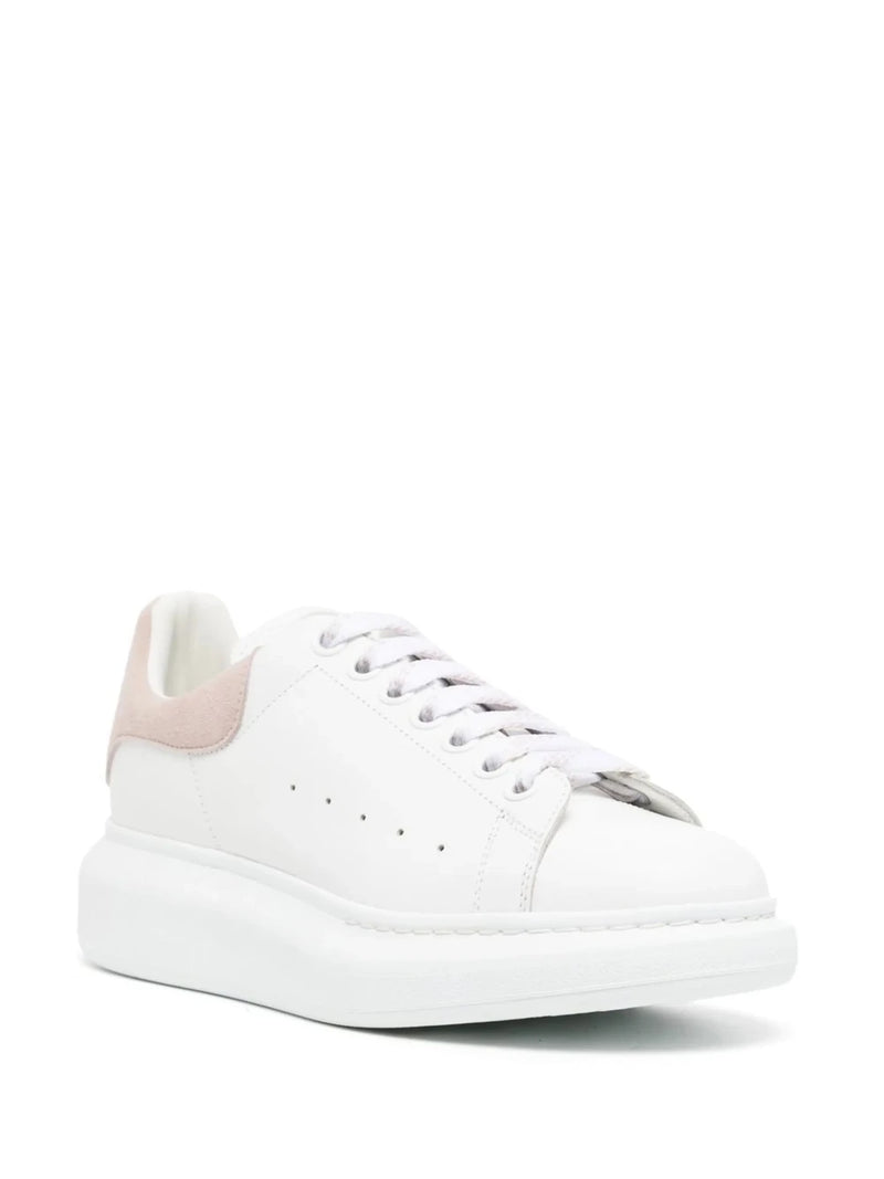 Alexander McQueen Oversized Unisex Sneakers White Pink