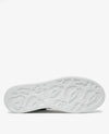 Alexander McQueen White Oversized Sneakers Black Heel Tab