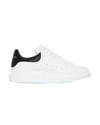 Alexander McQueen White Oversized Sneakers Black Heel Tab