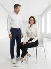 Alexander McQueen White Oversized Leather Sneakers Suede Heel