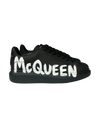 Alexander McQueen Oversized Graffiti Sneakers Black