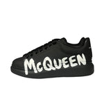 Alexander McQueen Oversized Graffiti Sneakers Black