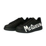 Alexander McQueen Oversized Graffiti Sneakers Black