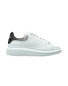 Alexander McQueen White Oversized Sneakers with Crystal Heel