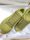 Alexander McQueen Oversized Sneaker – Olive Green Luxury Craftsmanship & Urban Style