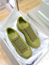 Alexander McQueen Oversized Sneaker – Olive Green Luxury Craftsmanship & Urban Style