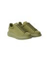 Alexander McQueen Oversized Sneaker – Olive Green Luxury Craftsmanship & Urban Style