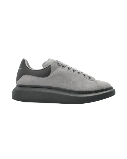 Alexander McQueen Grey Calfskin Sneakers