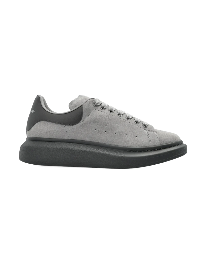 Alexander McQueen Grey Calfskin Sneakers