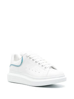 Alexander McQueen Oversized Leather Sneakers – White / Multicolour