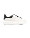 Alexander McQueen Oversized Leather Sneakers – Almond Beige