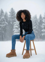 UGG Mini Dipper Luxury Winter Boots Warm