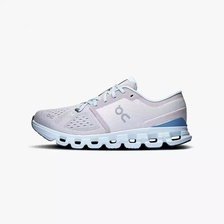 ON CLOUD X 4 Women's SILVER/CHAMBRAY