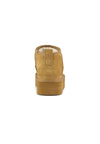 Sheepskin Platform Ankle Boots