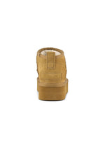 Sheepskin Platform Ankle Boots
