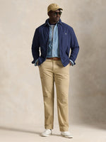 Lightweight Blouson with Cotton Lining NAVY BLUE