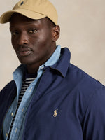 Lightweight Blouson with Cotton Lining NAVY BLUE