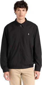 Lightweight Cotton Lined Blouson Black