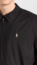 Lightweight Cotton Lined Blouson Black