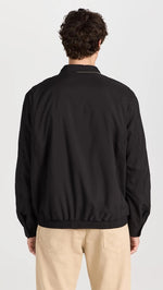 Lightweight Cotton Lined Blouson Black