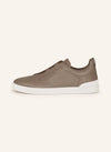 Zegna Triple Stitch™ Slip-On Sneakers – Taupe