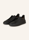 Zegna Triple Stitch™ Slip-On Sneakers – Black