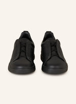 Zegna Triple Stitch™ Slip-On Sneakers – Black