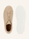 Zegna Triple Stitch™ Slip-On Sneakers – Beige / White
