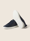 Zegna Triple Stitch™ Slip-On Sneakers – Blue