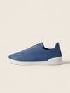 Zegna Triple Stitch™ Slip-On Sneakers – Light Blue