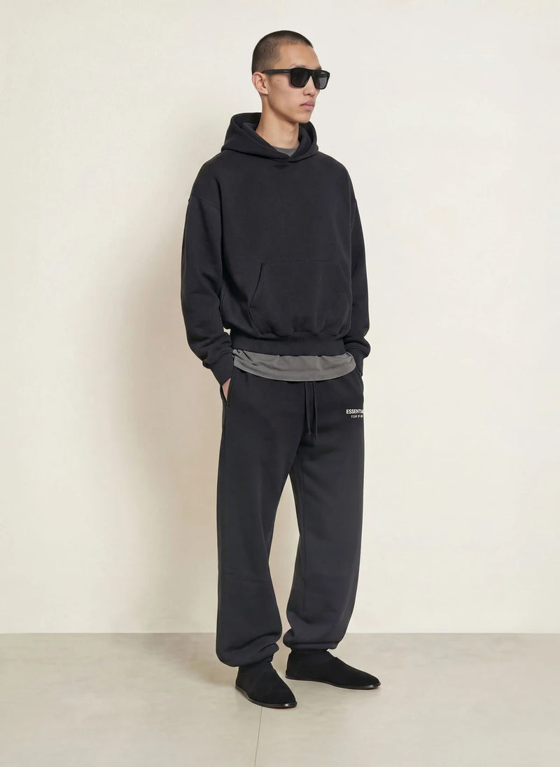 ESSENTIALS - FEAR OF GOD Unisex Hoodie - Black