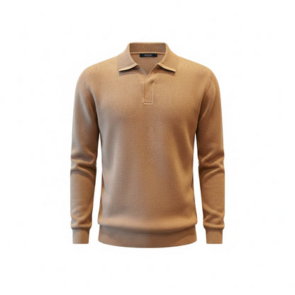 Johnny Collar Merino Wool Sweater Polo