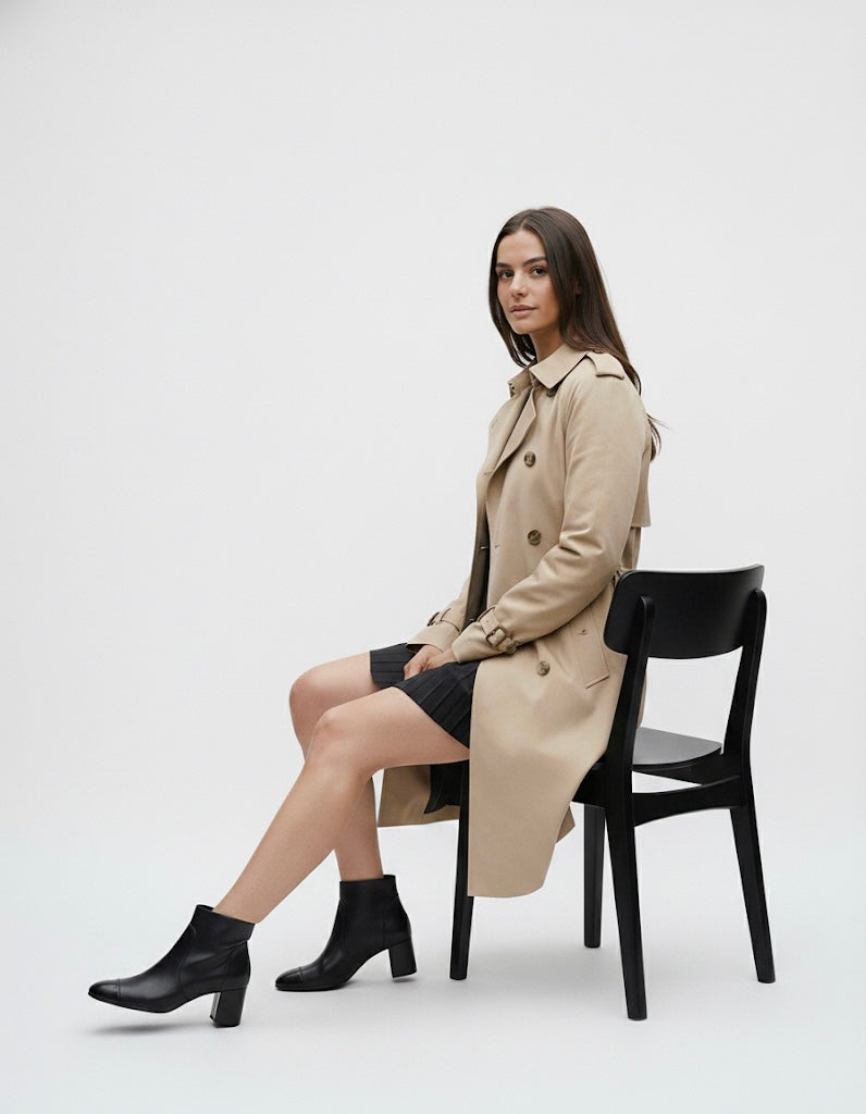 Stuart Weitzman - STIVALE ALLA CAVIGLIA CON ZIP YULIANA 60