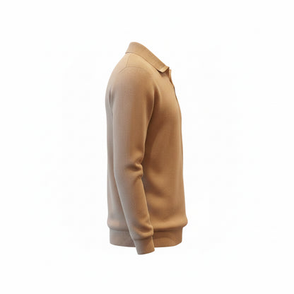 Johnny Collar Merino Wool Sweater Polo