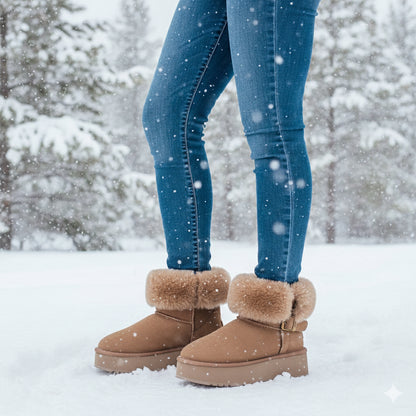 UGG Short Belt Platform Boots