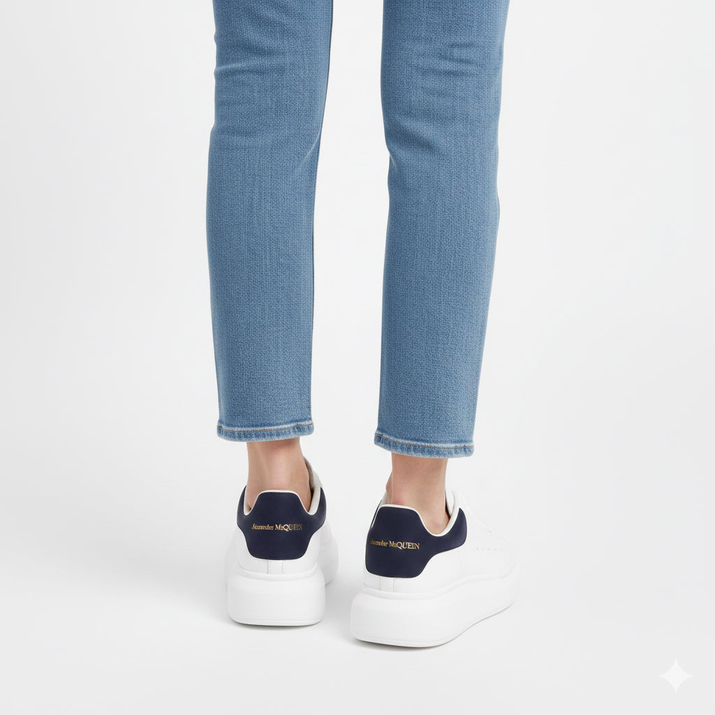 Alexander McQueen Oversized Sneaker – White/paris Luxury Craftsmanship & Urban Style