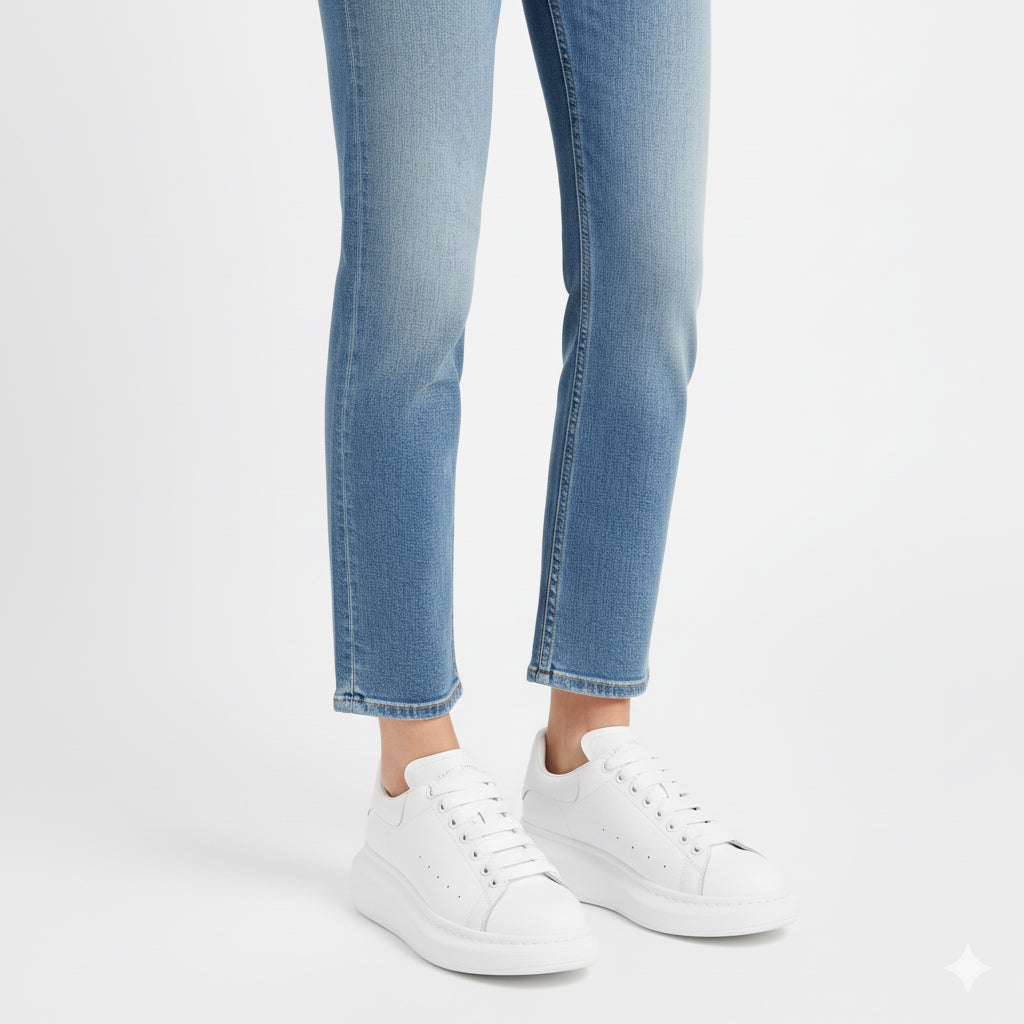 Alexander McQueen Oversized Sneaker – White/paris Luxury Craftsmanship & Urban Style