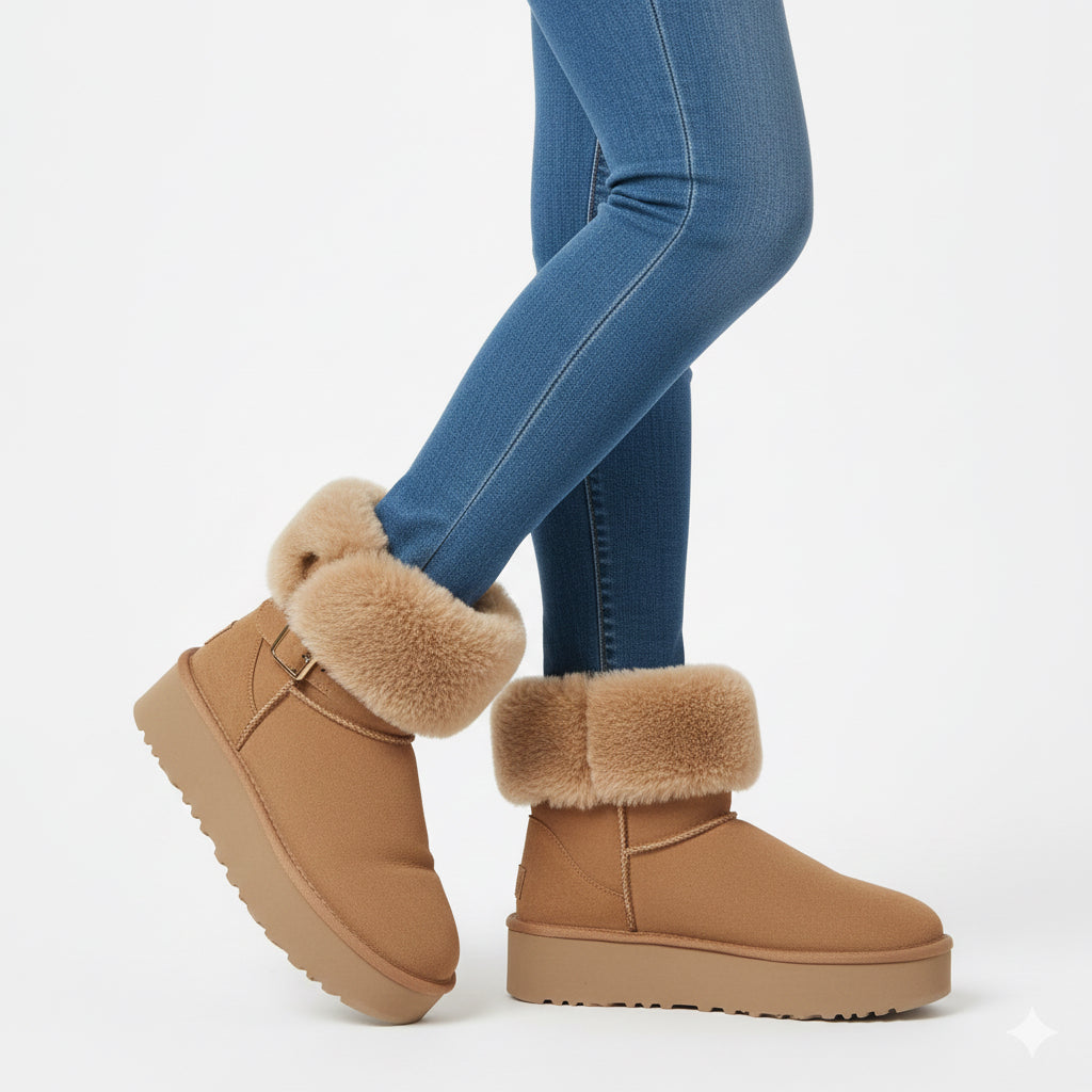 UGG Short Belt Platform Boots