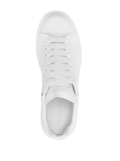 Alexander McQueen Oversized Kožené Tenisky – Bílé / Vícebarevné