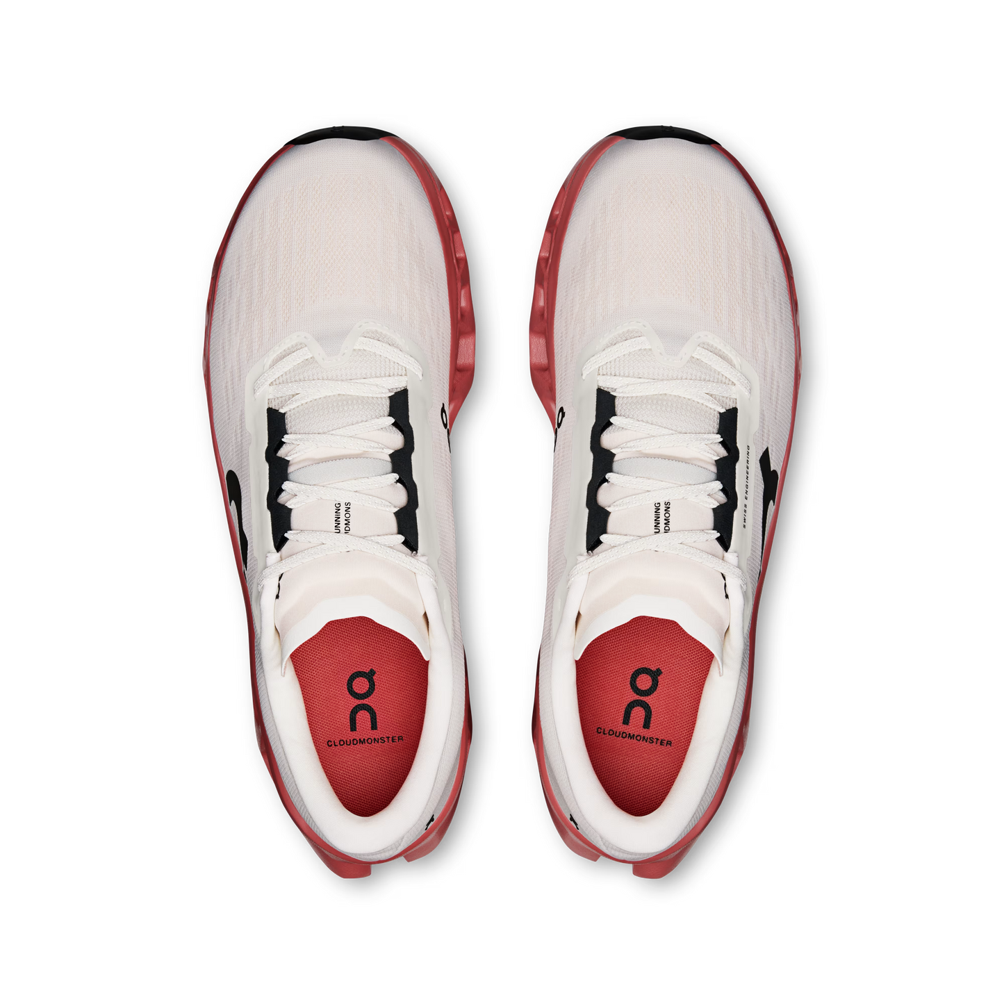On Cloudmonster 3 Ivory | Dustrose Running For Men's Shoes