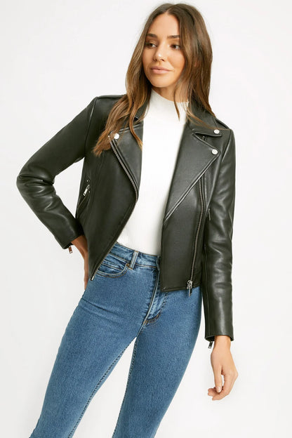 Classic Black Cotton Jacket – Casual Everyday Outerwear