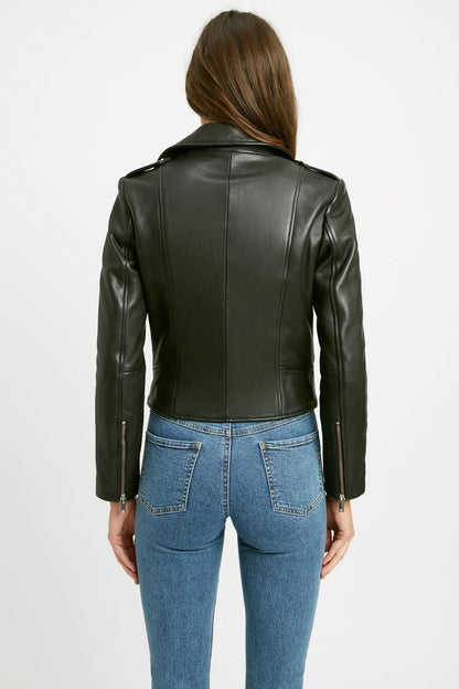 Classic Black Cotton Jacket – Casual Everyday Outerwear