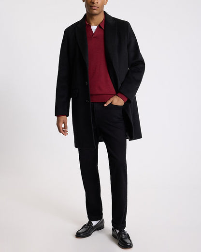 Johnny Collar Merino Wool Sweater Polo