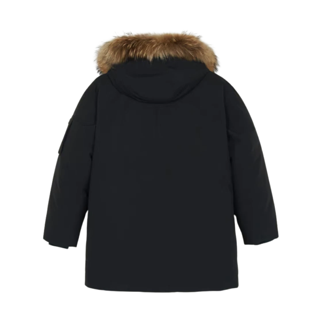 Chaqueta acolchada de ganso medio Gorpcore Outpocket Fur de MLB